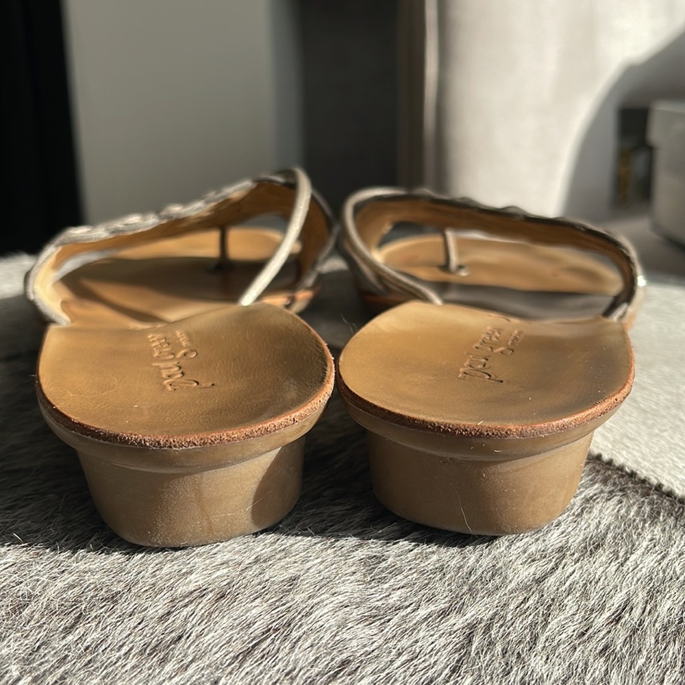 Paul Green Sandals in platinum metallic - Picture 4 of 6